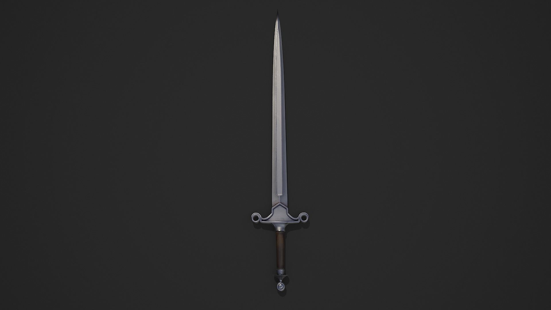 Medieval Swords Low-poly 3D model_64