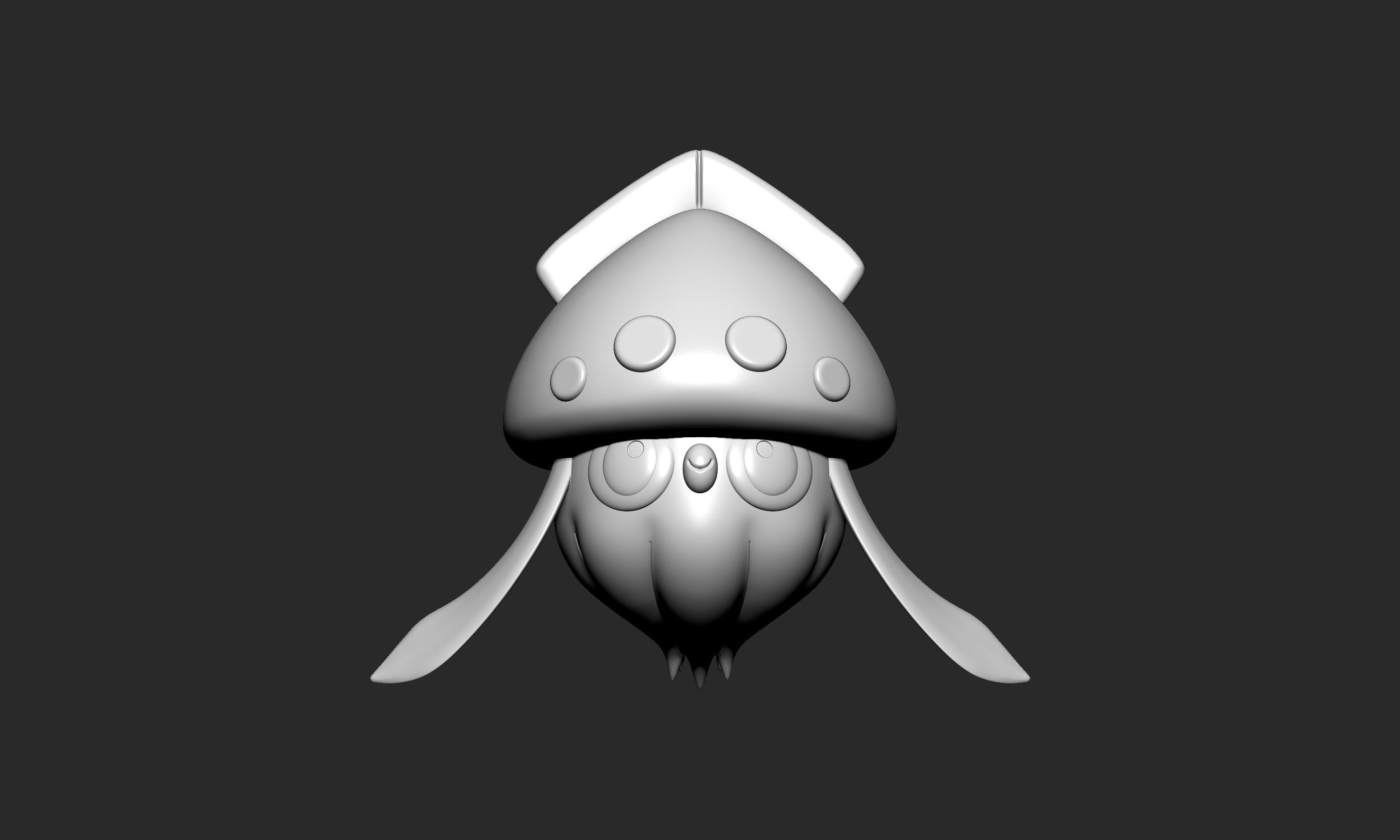 Pokemon - Inkay 3D print model_2