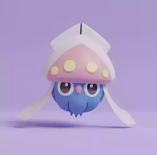 Pokemon - Inkay 3D print model