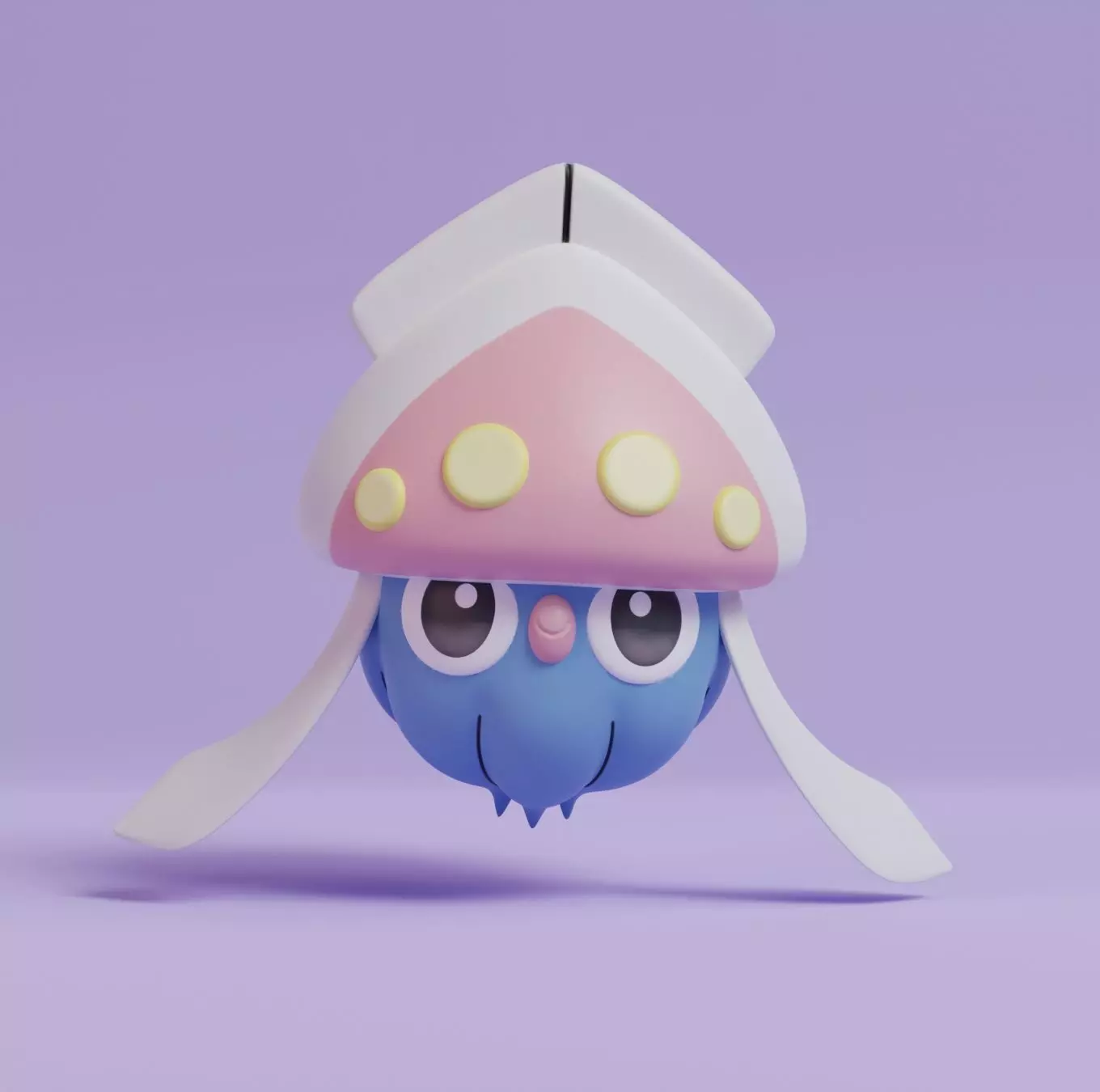 Pokemon - Inkay 3D print model_0
