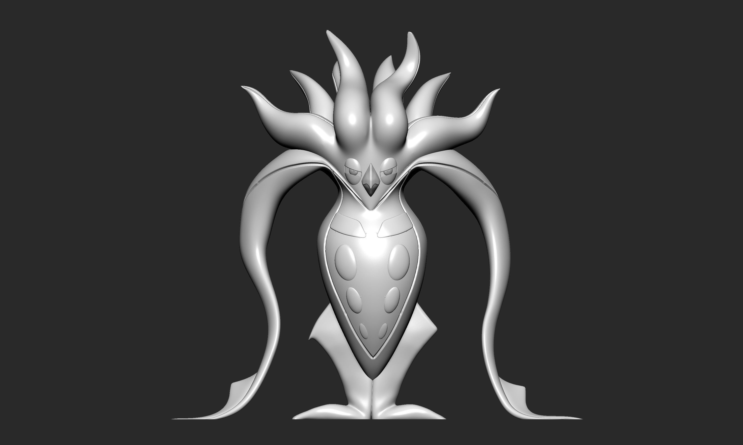 Pokemon - Malamar  3D print model_5
