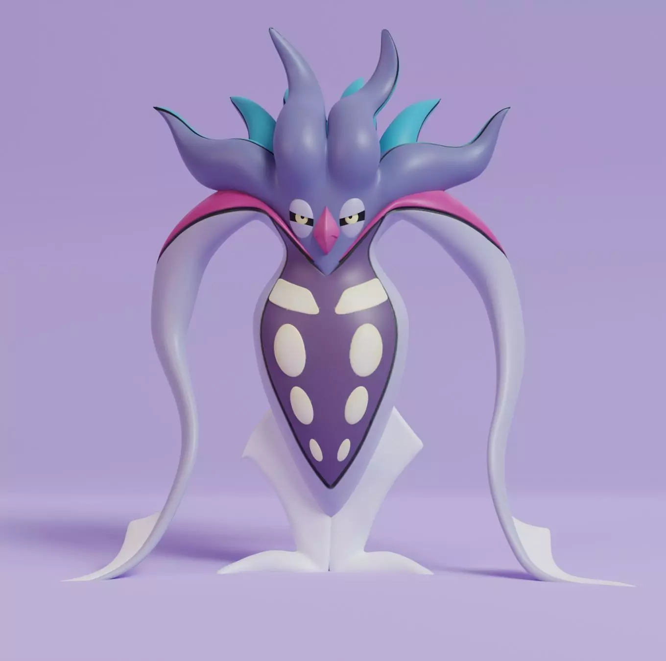 Pokemon - Malamar  3D print model_0