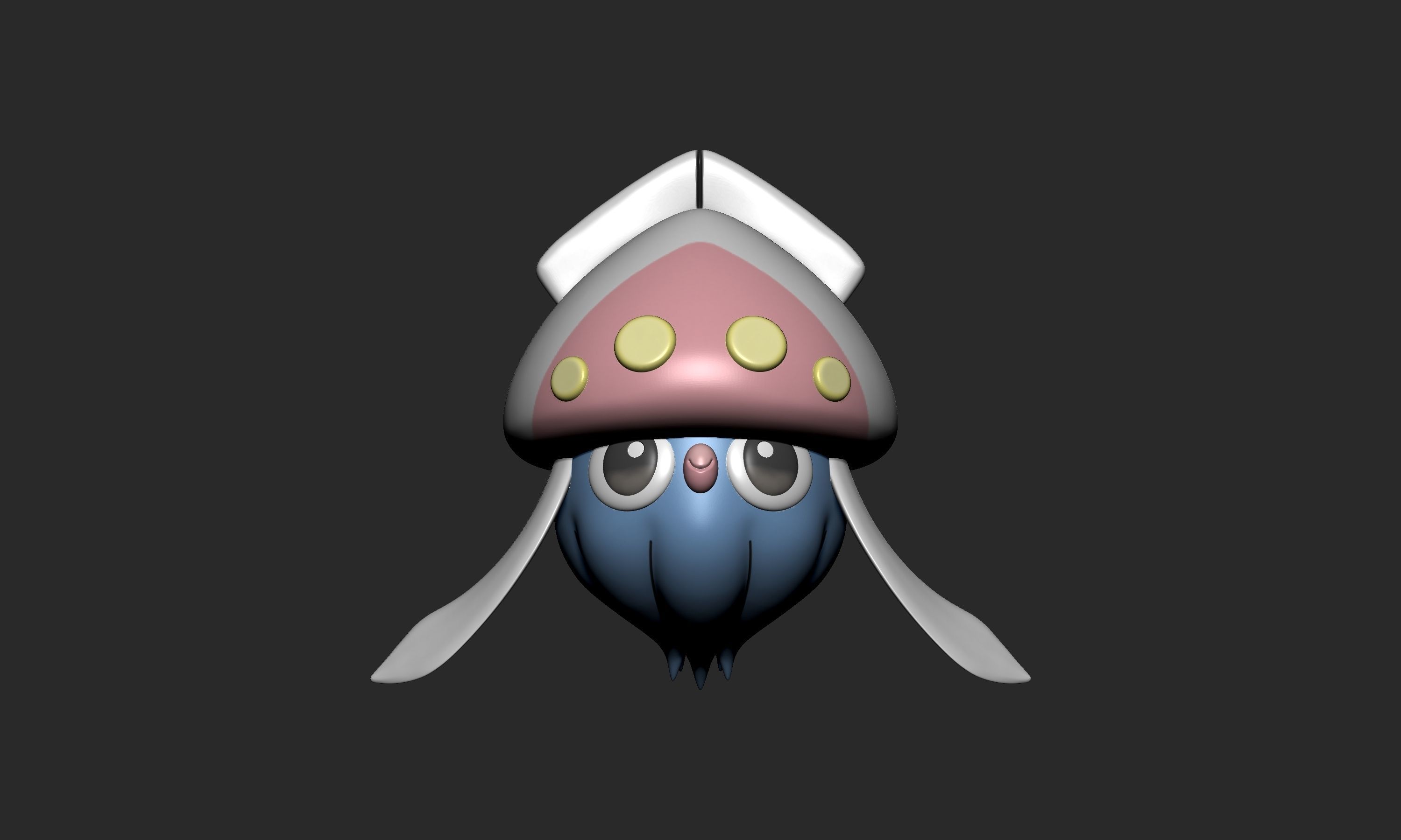 Pokemon - Inkay and Malamar 3D print model_2