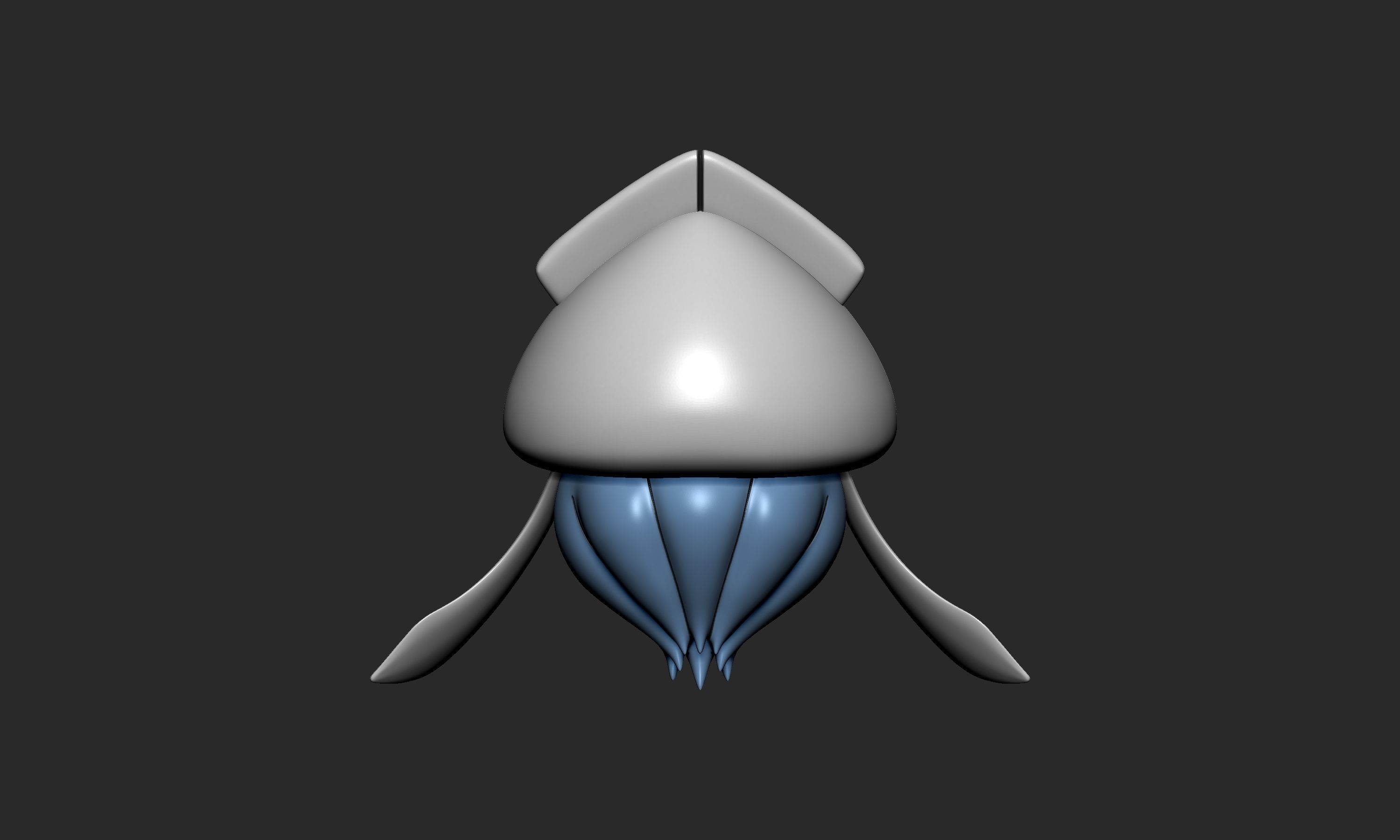 Pokemon - Inkay and Malamar 3D print model_4