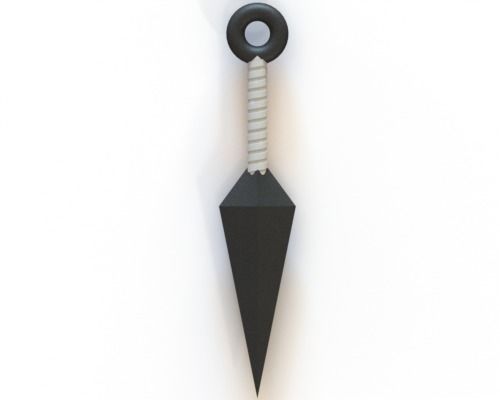 kunai from anime naruto 3D print model_1