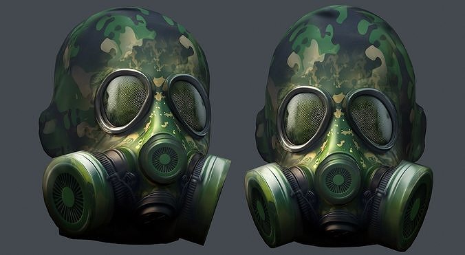 Helmet 3d model military combat Military Low-poly Low-poly 3D model