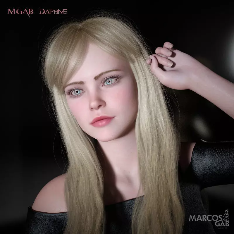 MGAB Daphne for Genesis 9 3D model
