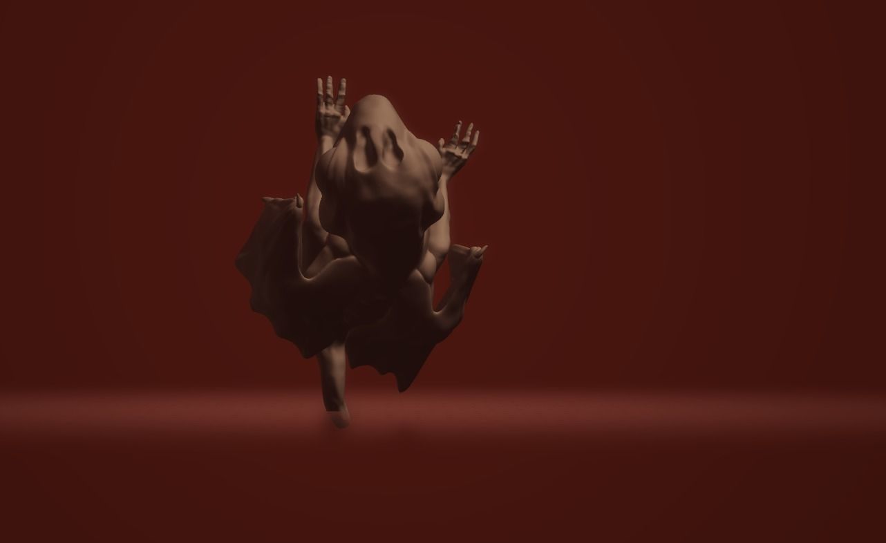 shriek-hawk  3D model_4