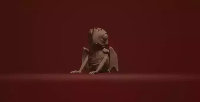 shriek-hawk  3D model