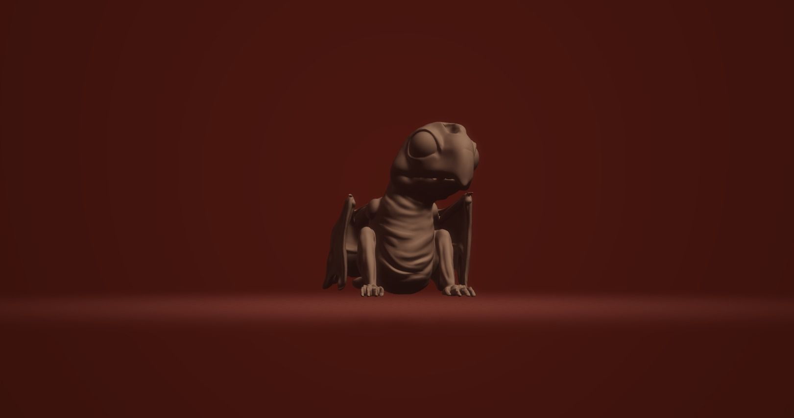 shriek-hawk  3D model_5