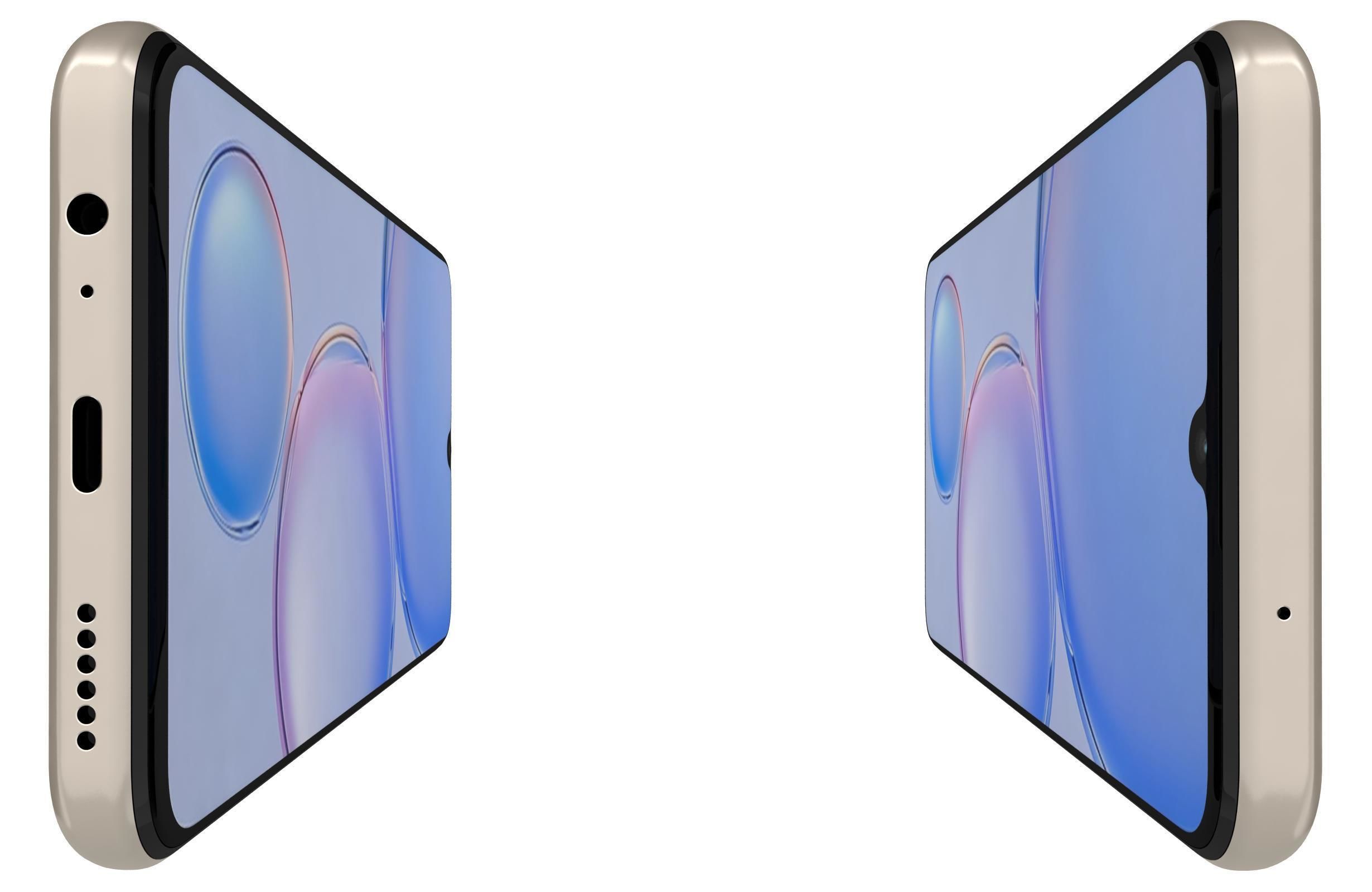 Huawei Enjoy 60 Gold 3D model_8