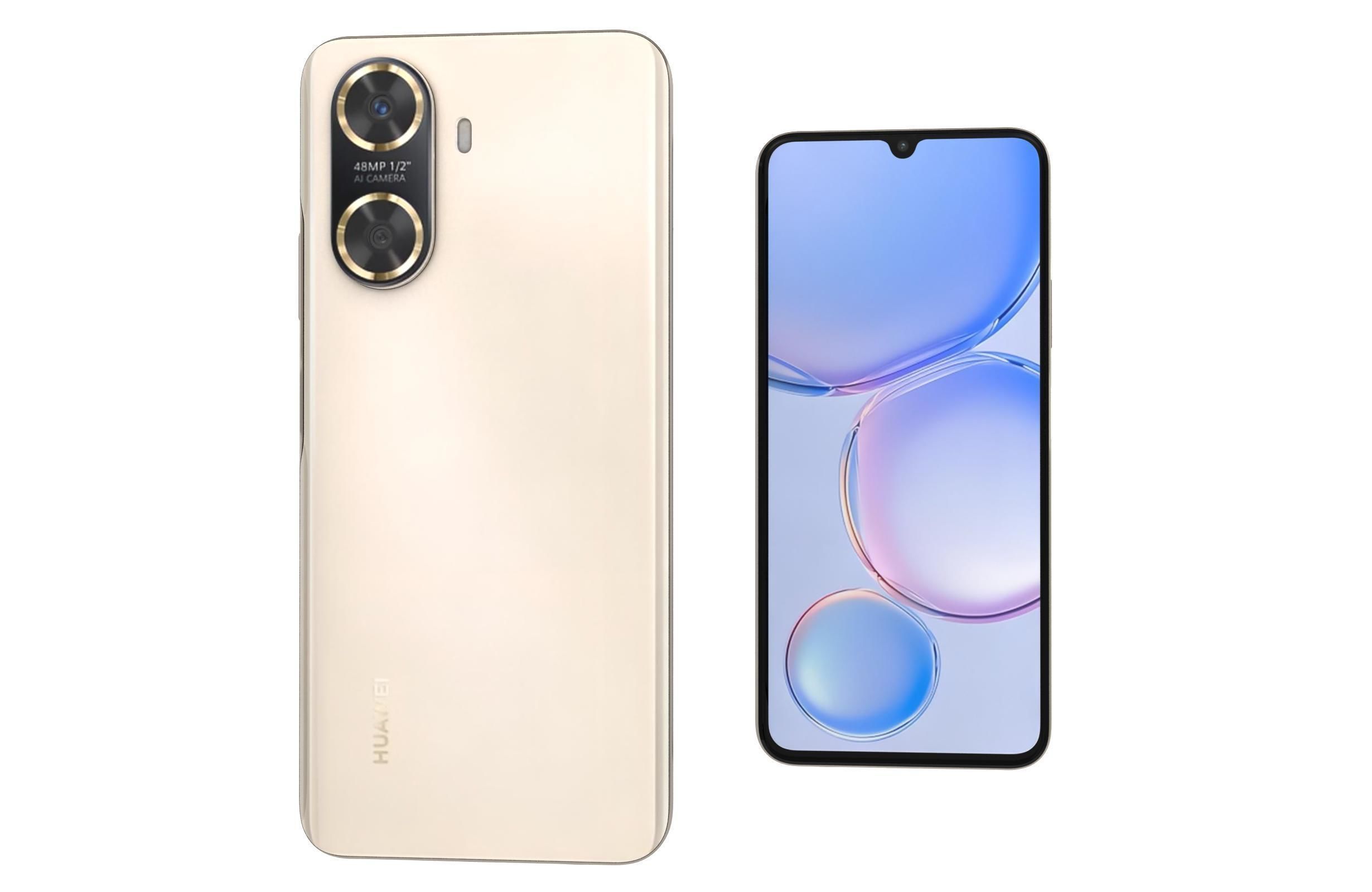 Huawei Enjoy 60 Gold 3D model_7