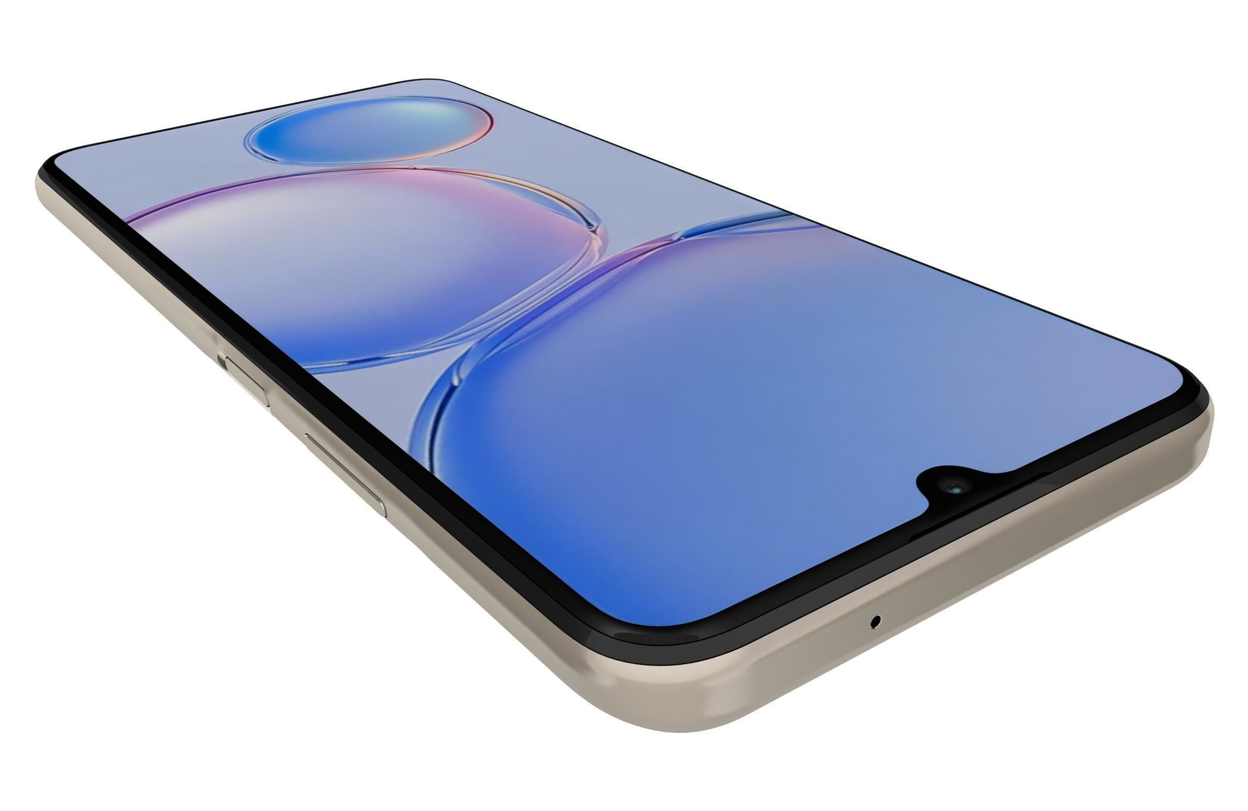 Huawei Enjoy 60 Gold 3D model_13