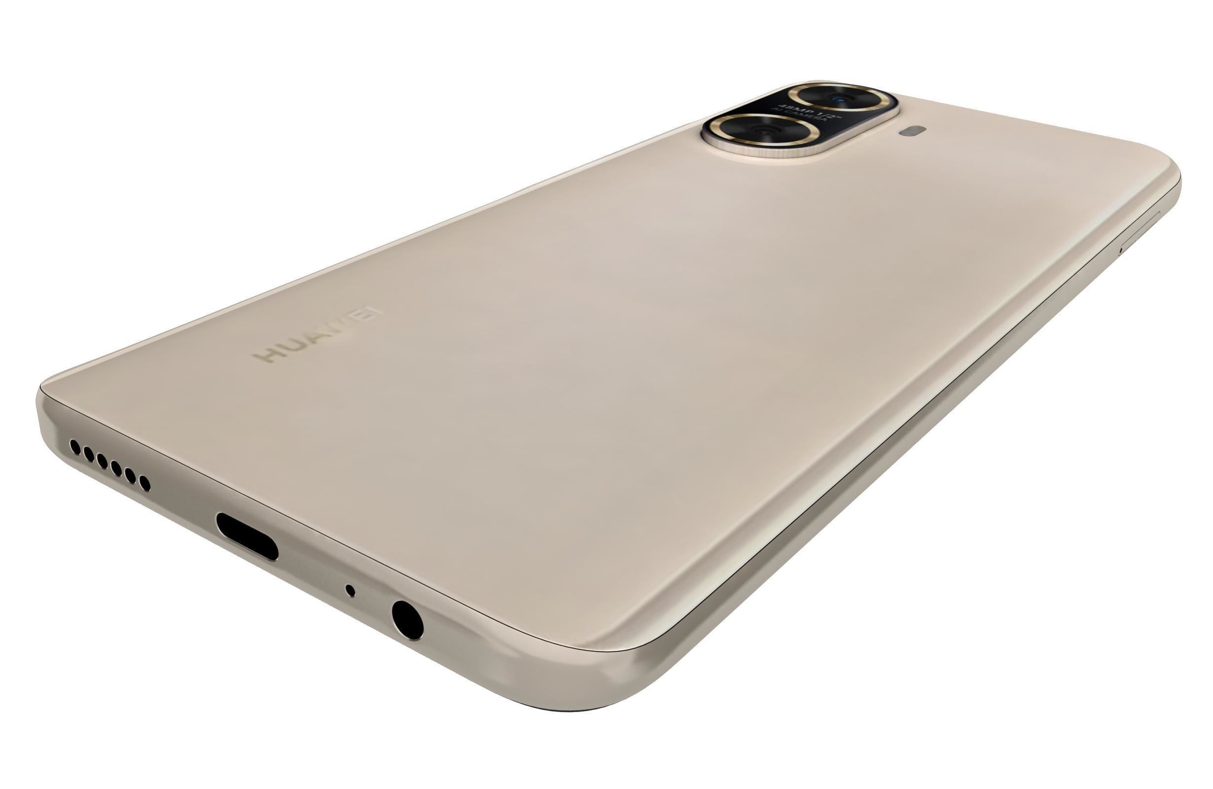 Huawei Enjoy 60 Gold 3D model_14