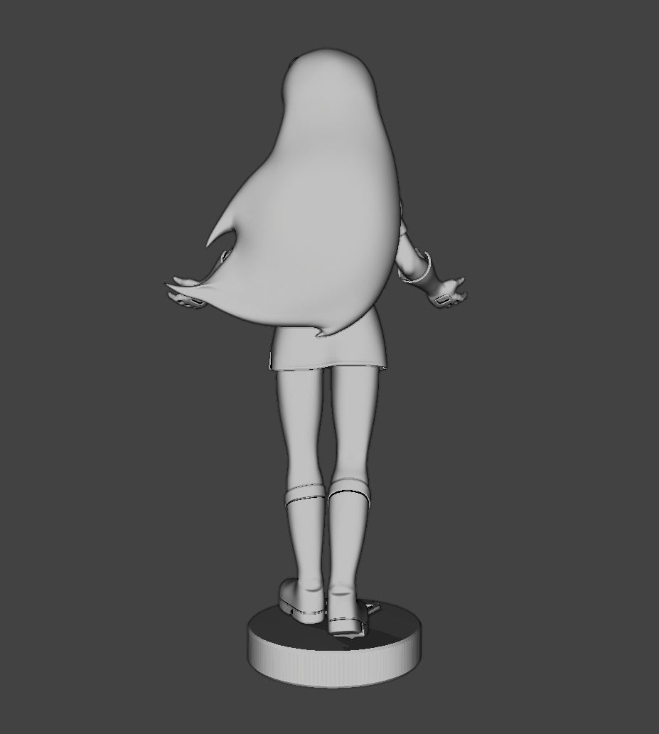 Maya Wei 3D print model_3