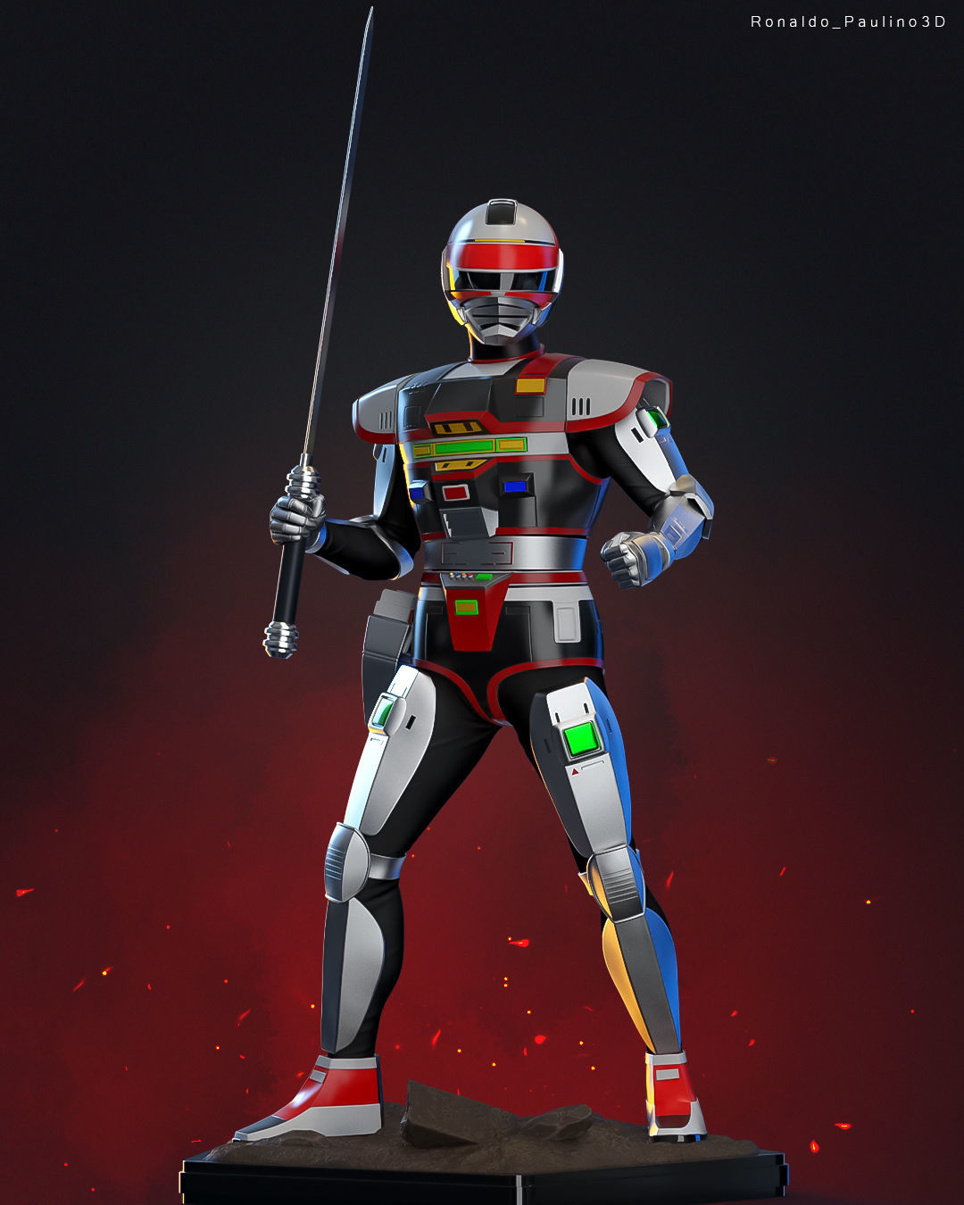 Spielvan 3D print model_2