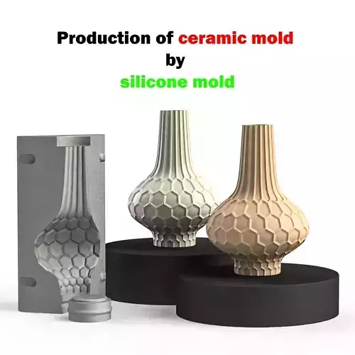 ceramic mold N2 3D print model