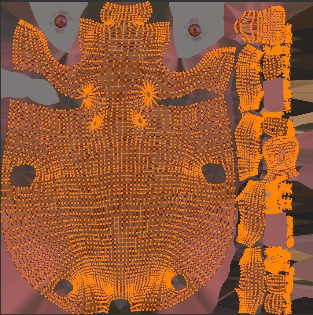 Hippo - Rigged  Low-poly 3D model_13