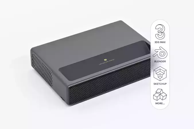 Xiaomi Laser Projector - 4k ultra short throw 3D model
