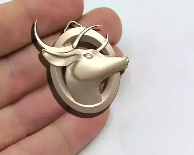 Dear Pendant 3D print model