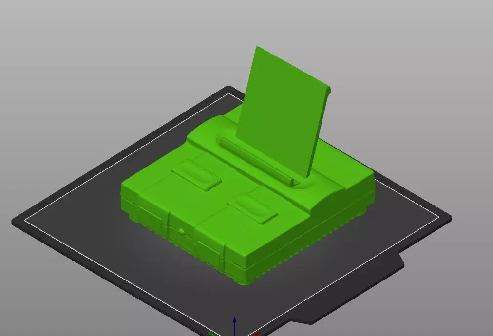 snes phone stand 3D print model