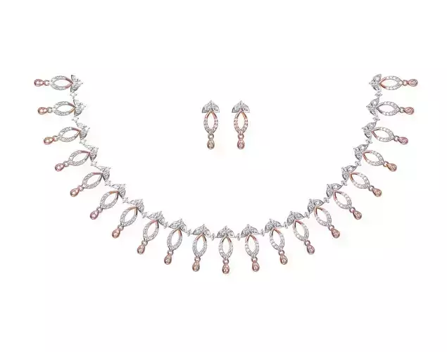 Women Necklace Earring Set STL JCD Details