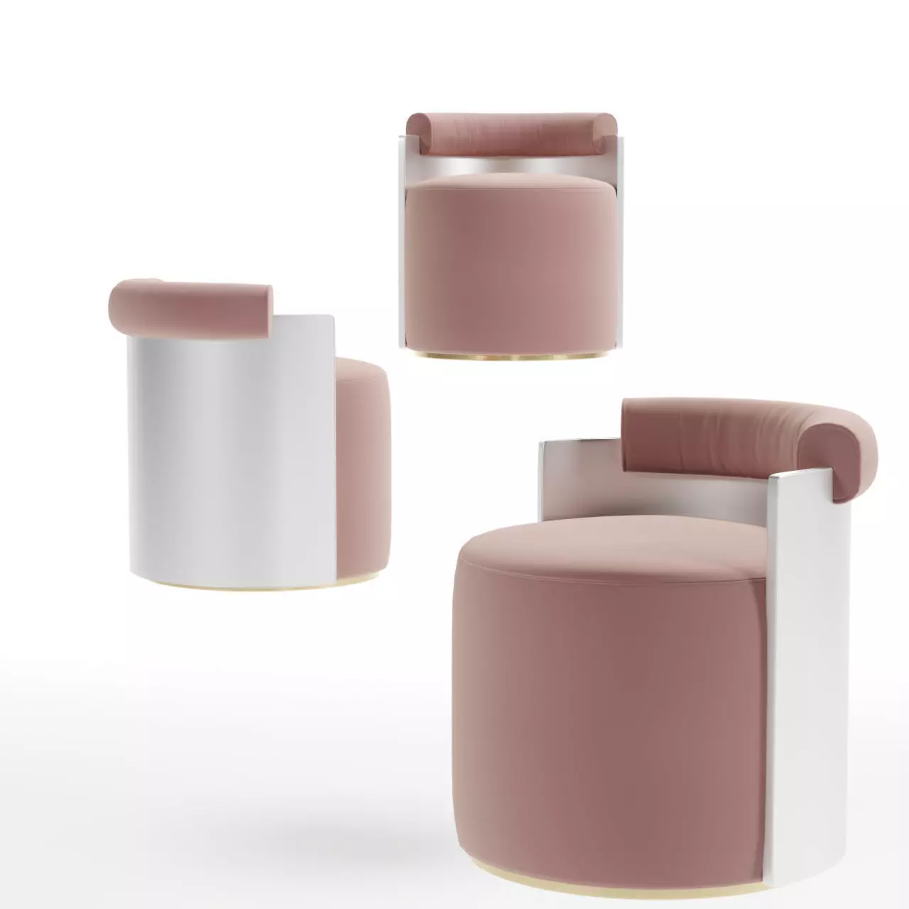 DIMORE STUDIO Poltrona 081 3D model_0