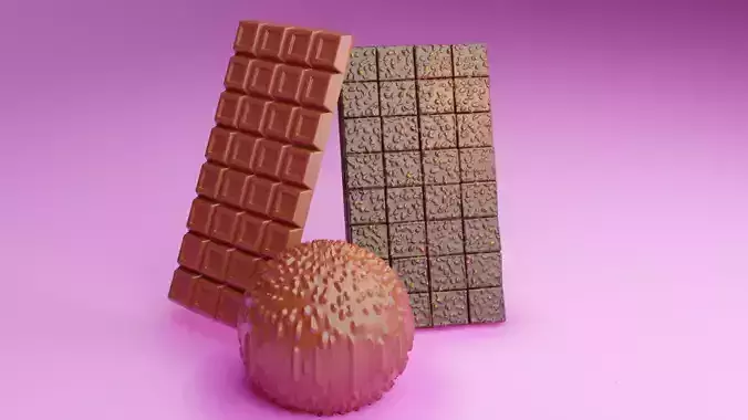 chocolate blender 3D model