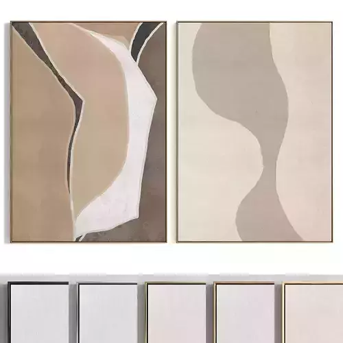 Plaster Two Photo Frame 223