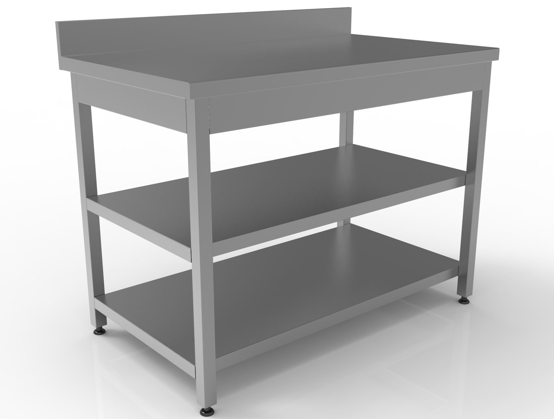 Stainless Steel  3D model_3