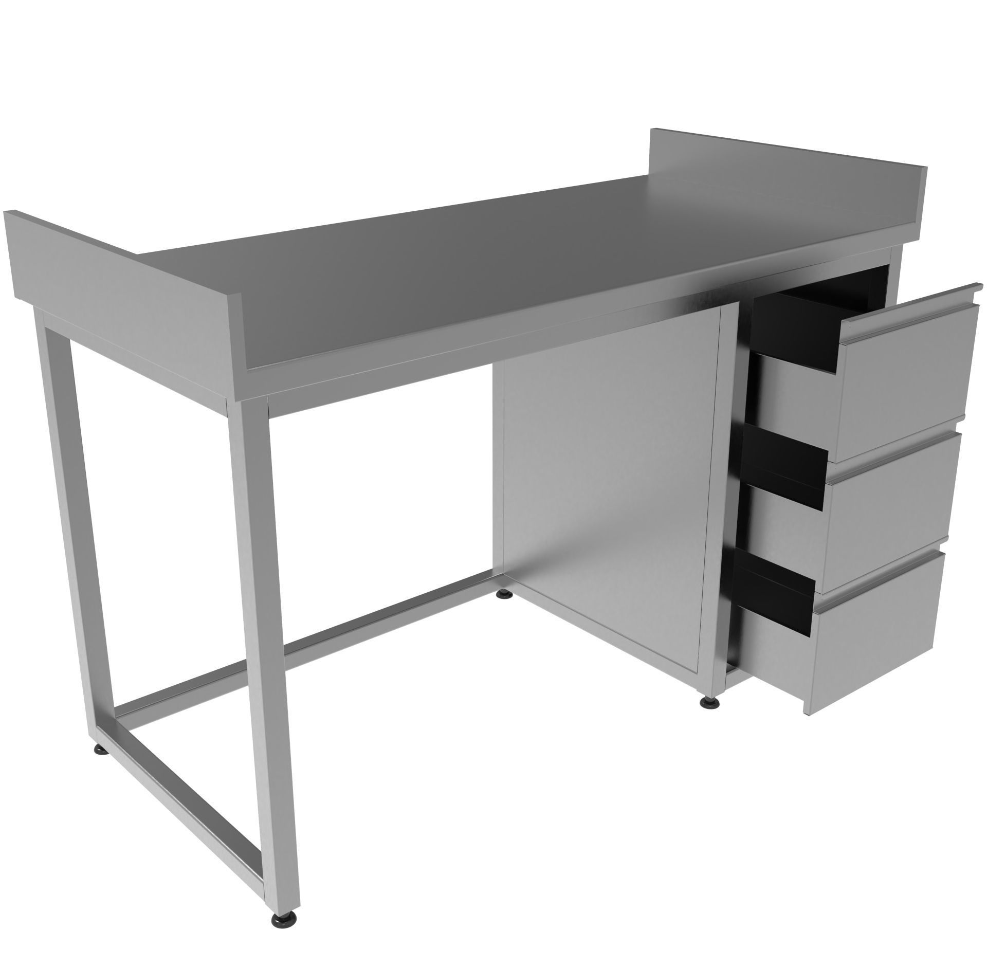 Stainless Steel  3D model_4