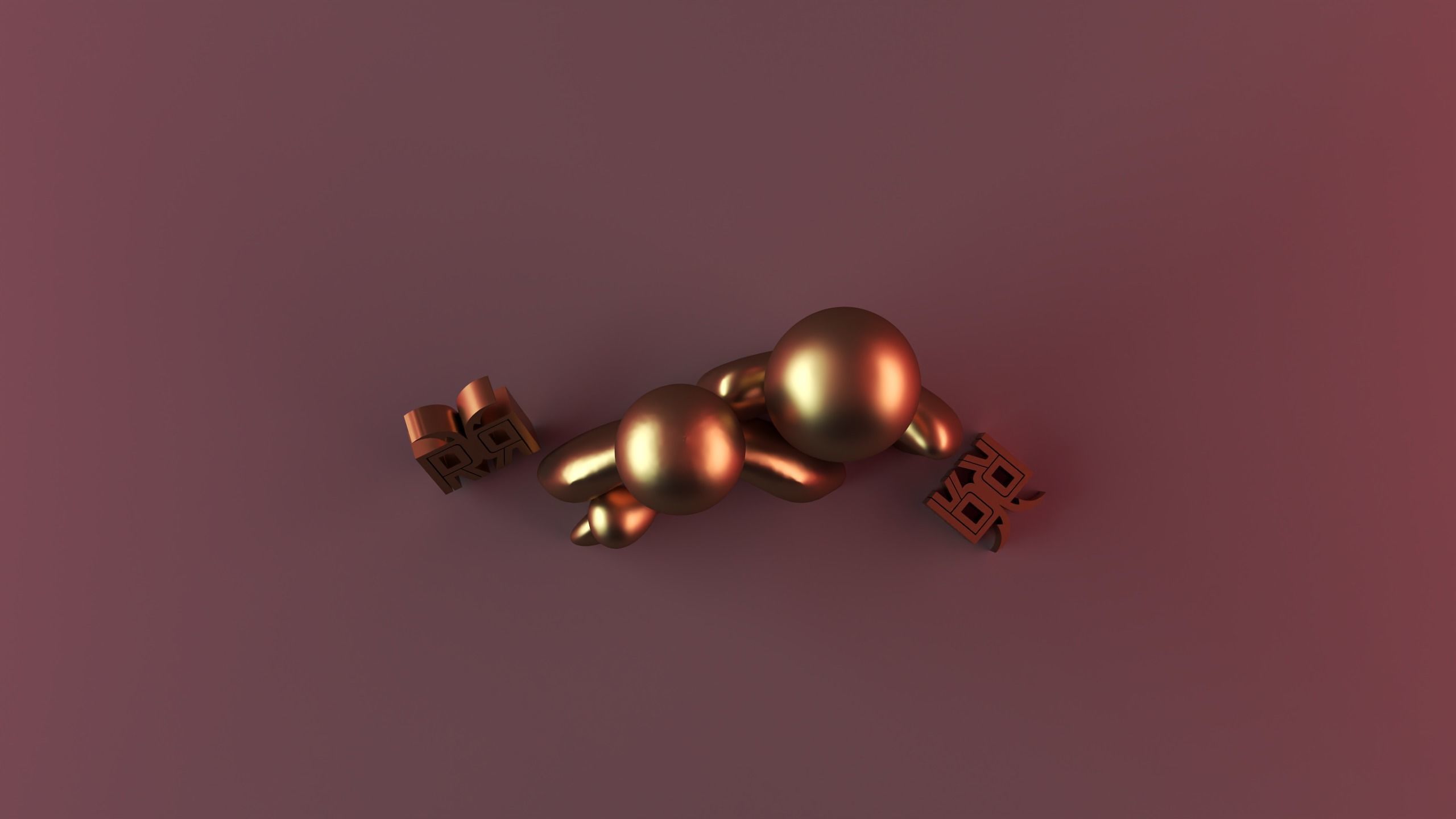 The warm embrace of the family of three 3D print model_5