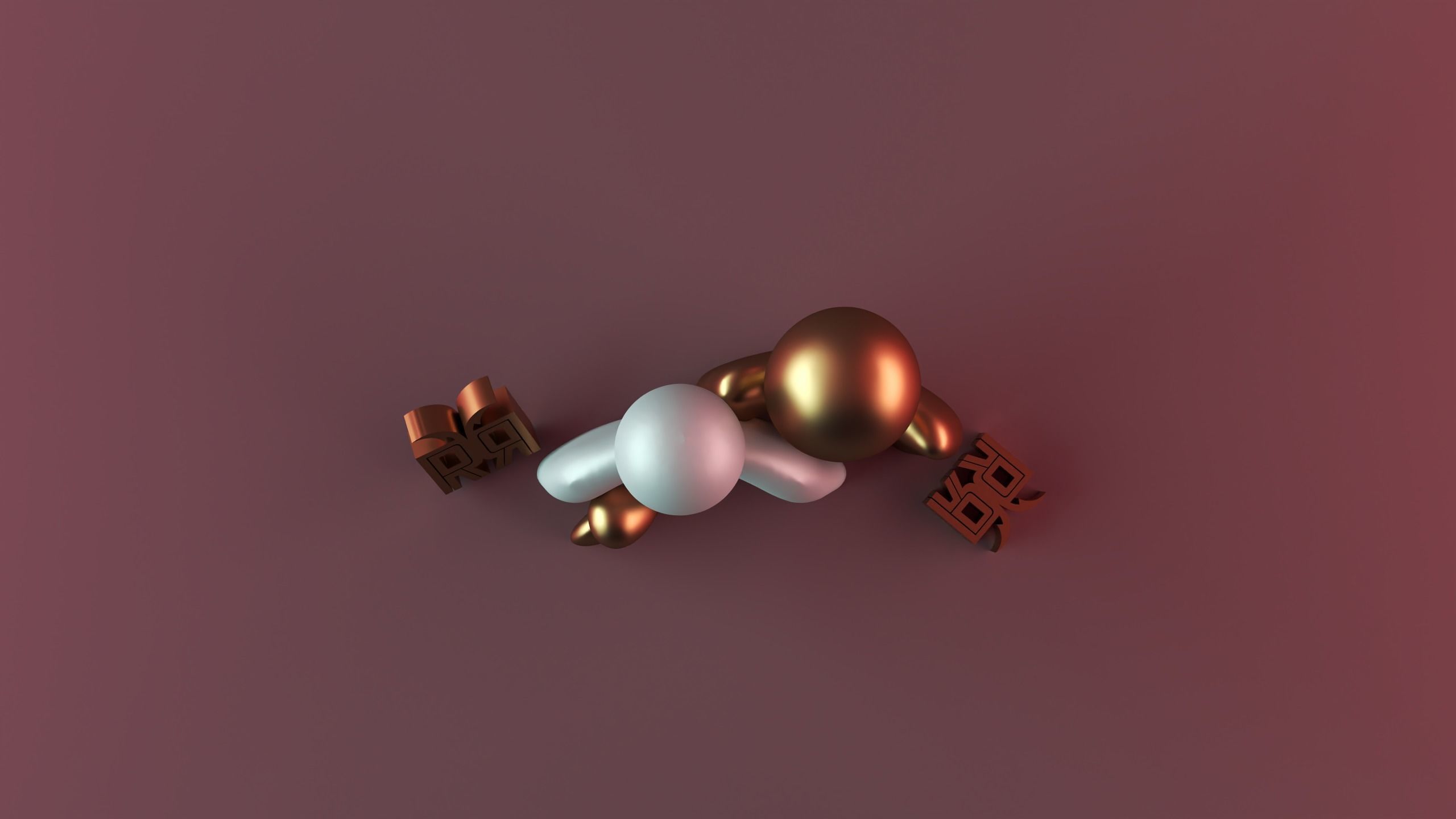 The warm embrace of the family of three 3D print model_6