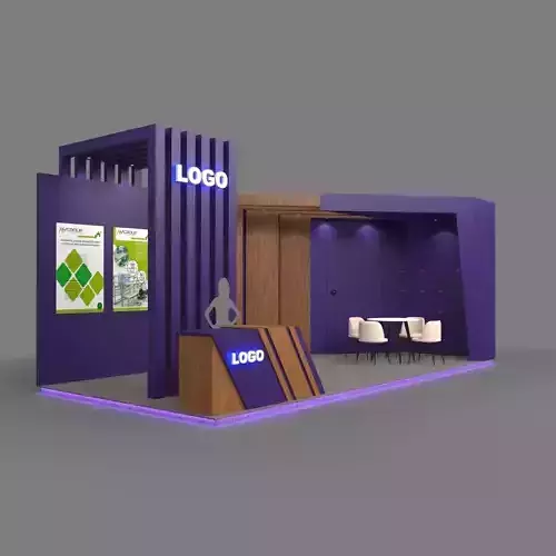 Exhibition Booth 3D model