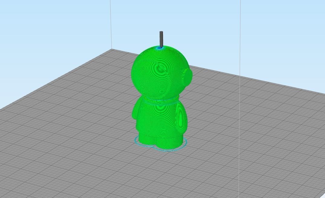 Small Astronaut Candle 3D print model_13