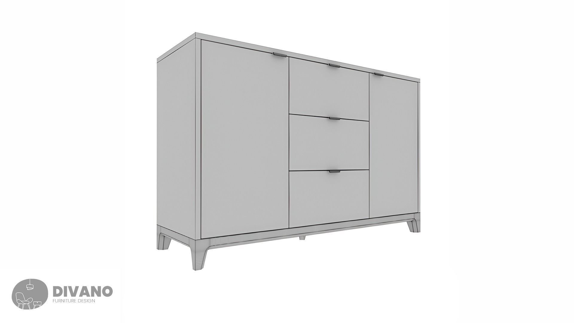 OM Chest Of Drawers CASE 039 3D model_1