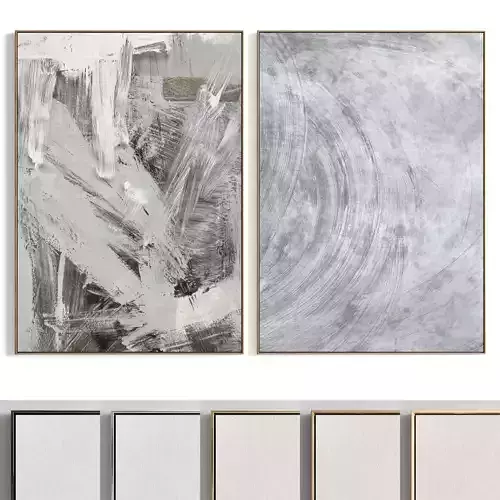 Plaster Two Photo Frame 226