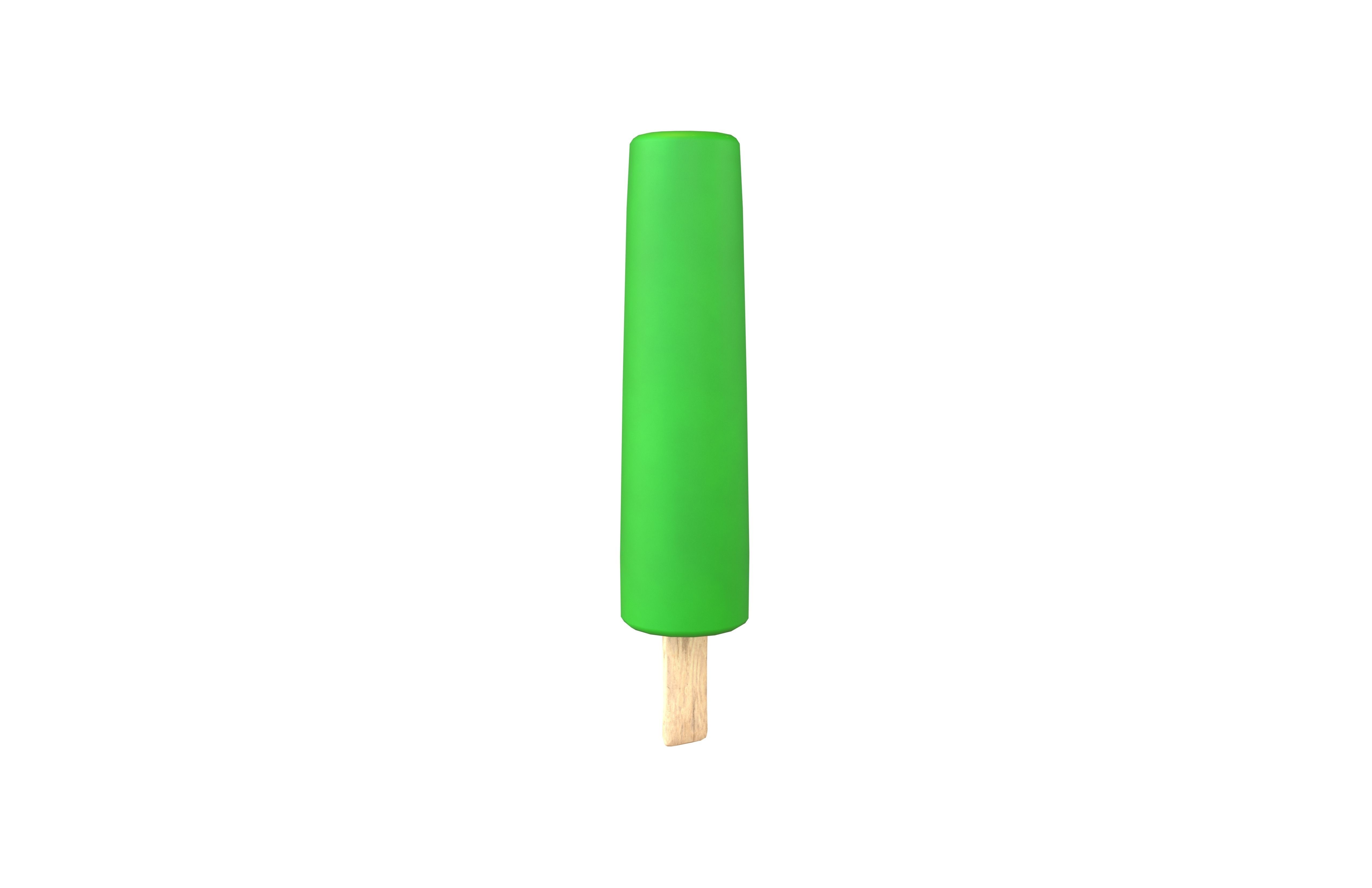 Ice Cream Popsicle v1 005 Low-poly 3D model_1
