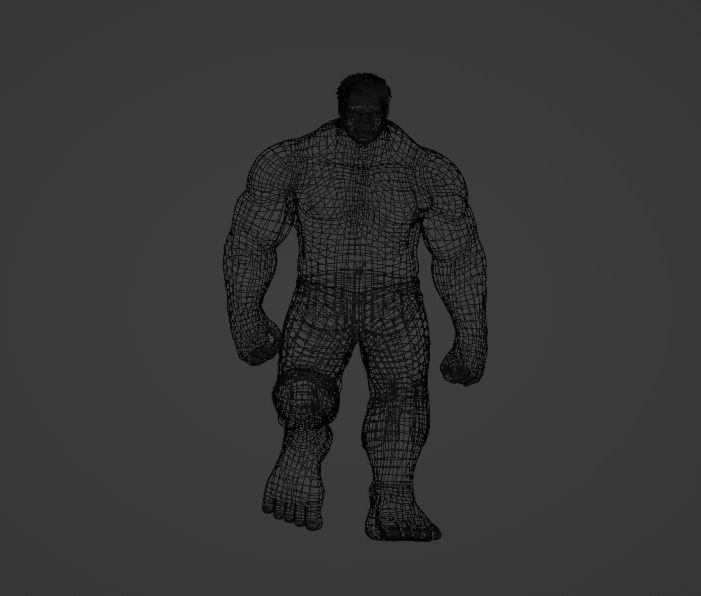 Hulk 3D MODEL 3D model_5