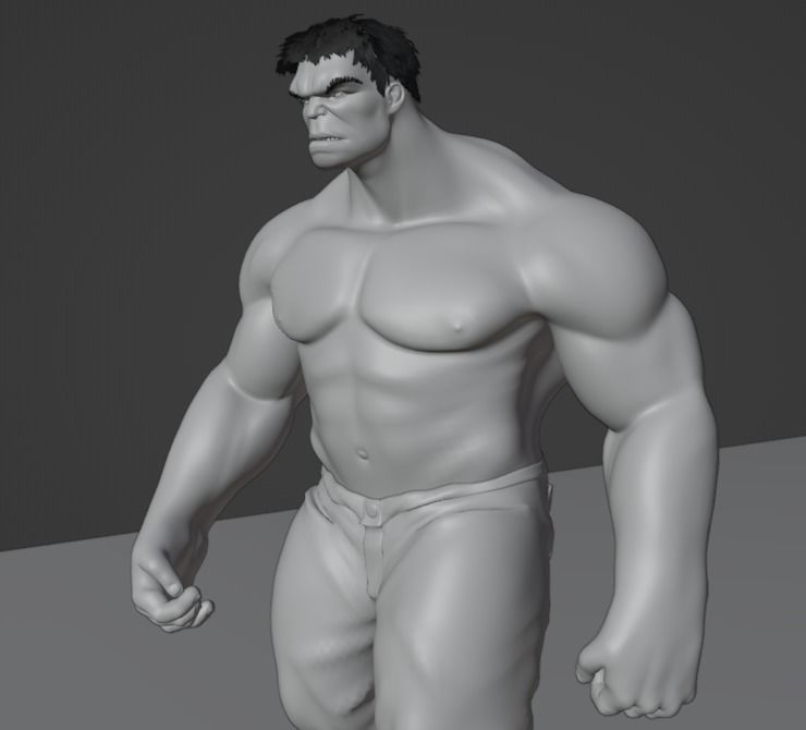 Hulk 3D MODEL 3D model_4