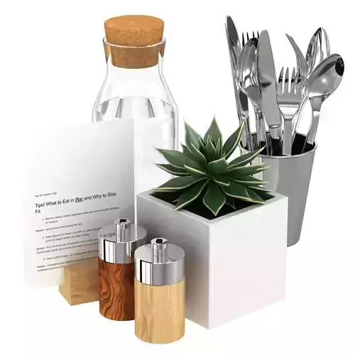 Decorative cafe bistort dining table set 