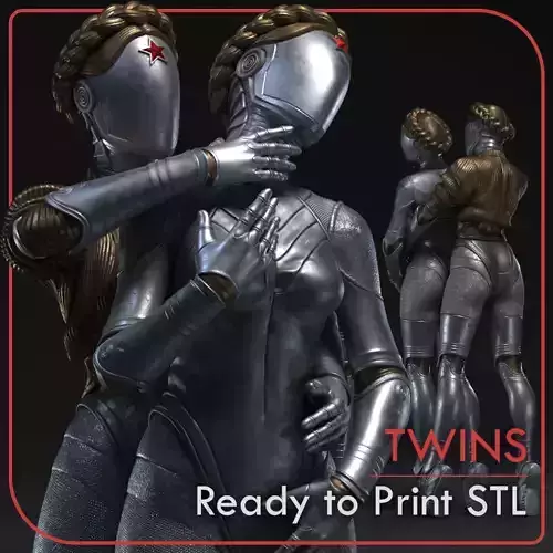 Atomic Heart Twins ready to print