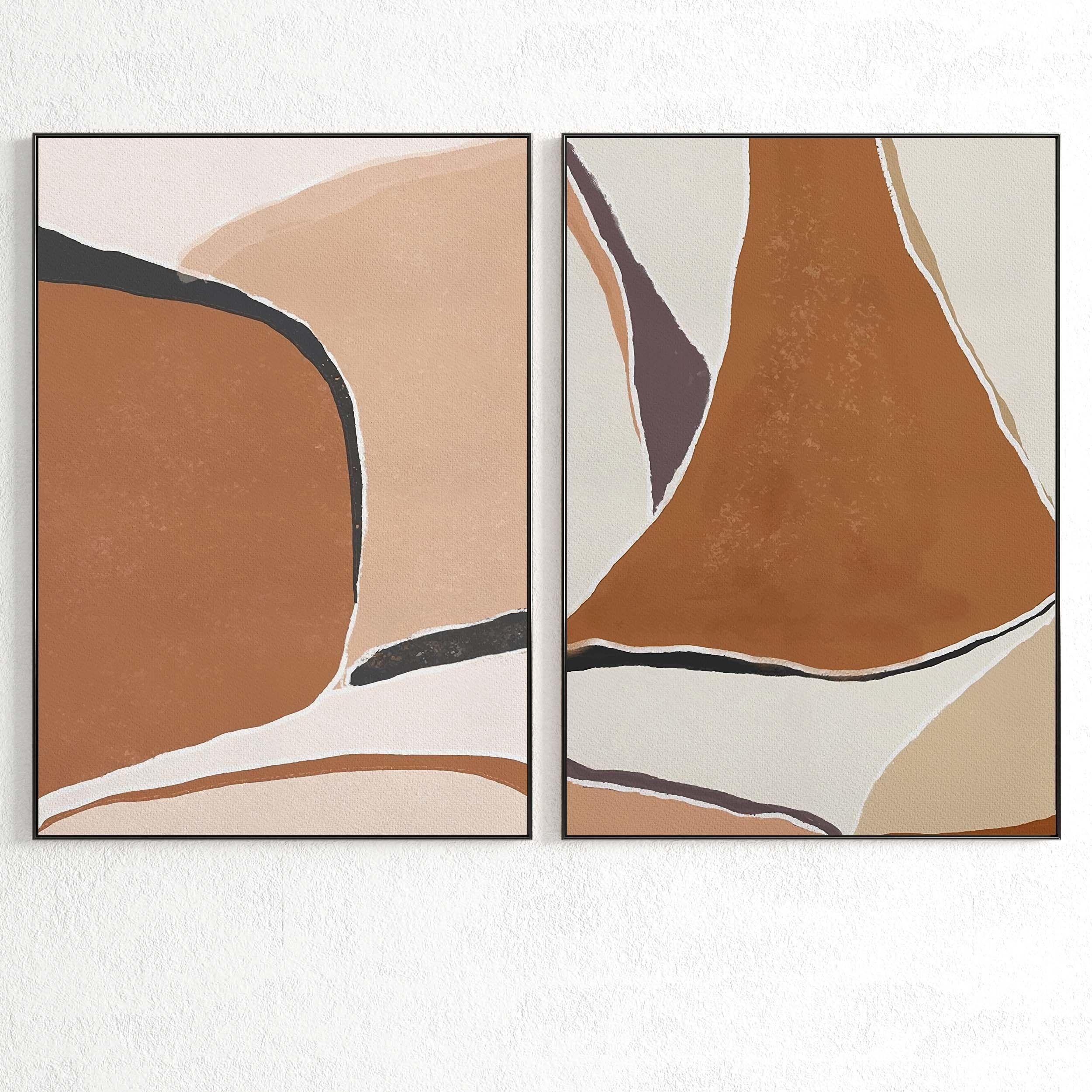 Plaster Two Photo Frame 228 Low-poly 3D model_2