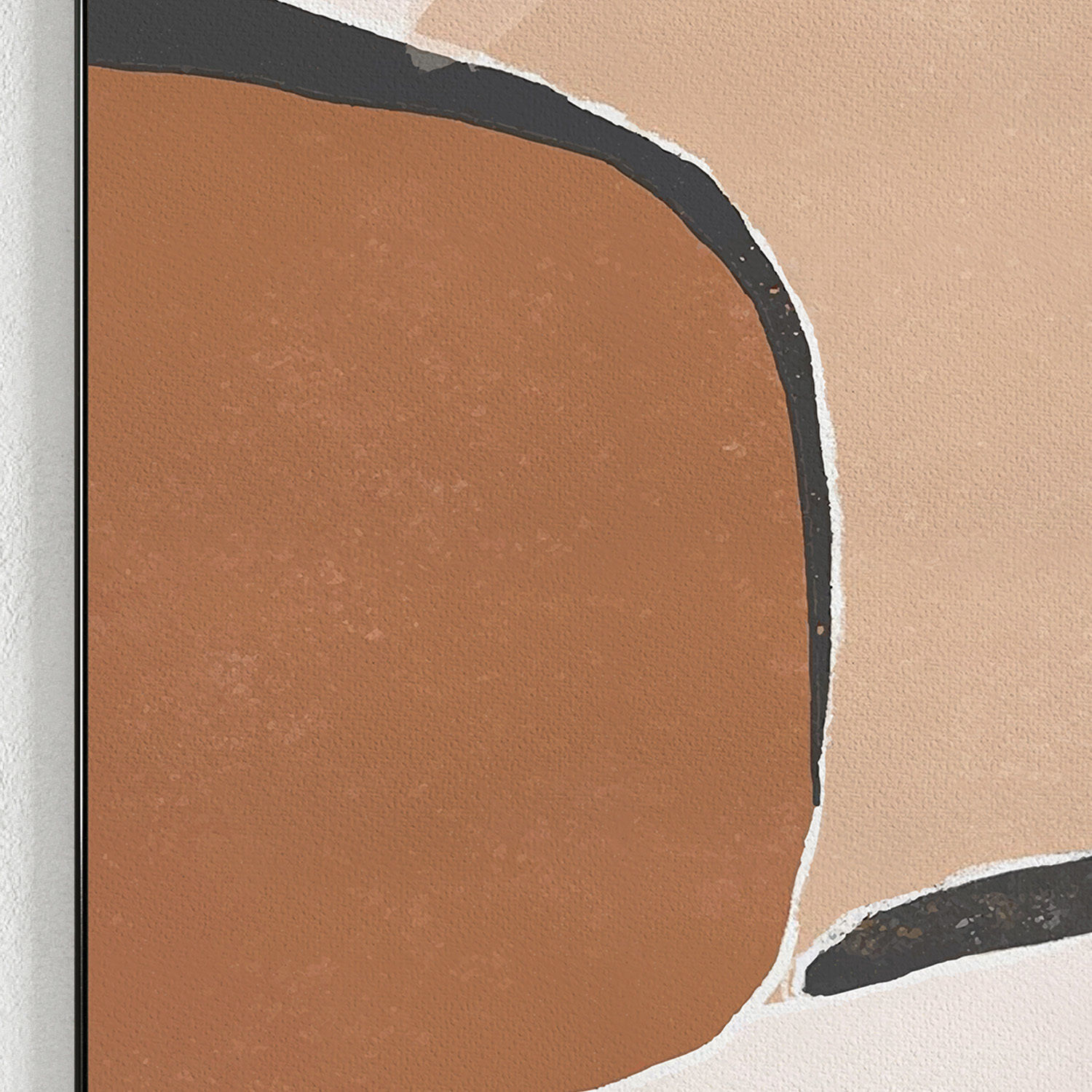 Plaster Two Photo Frame 228 Low-poly 3D model_1