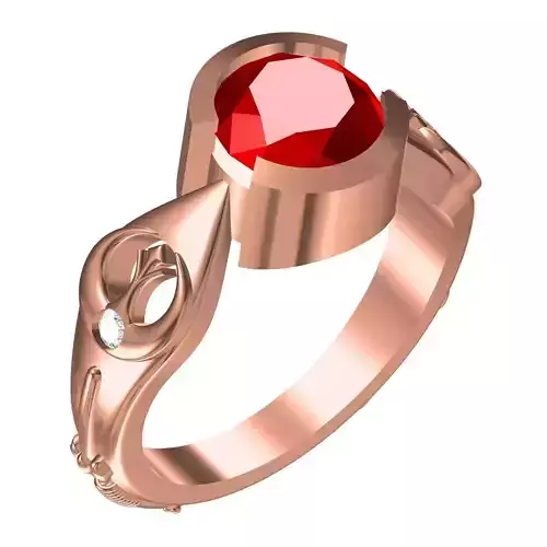 Simple Engagement Ring for Women