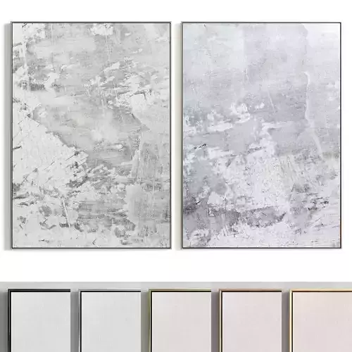 Plaster Two Photo Frame 227