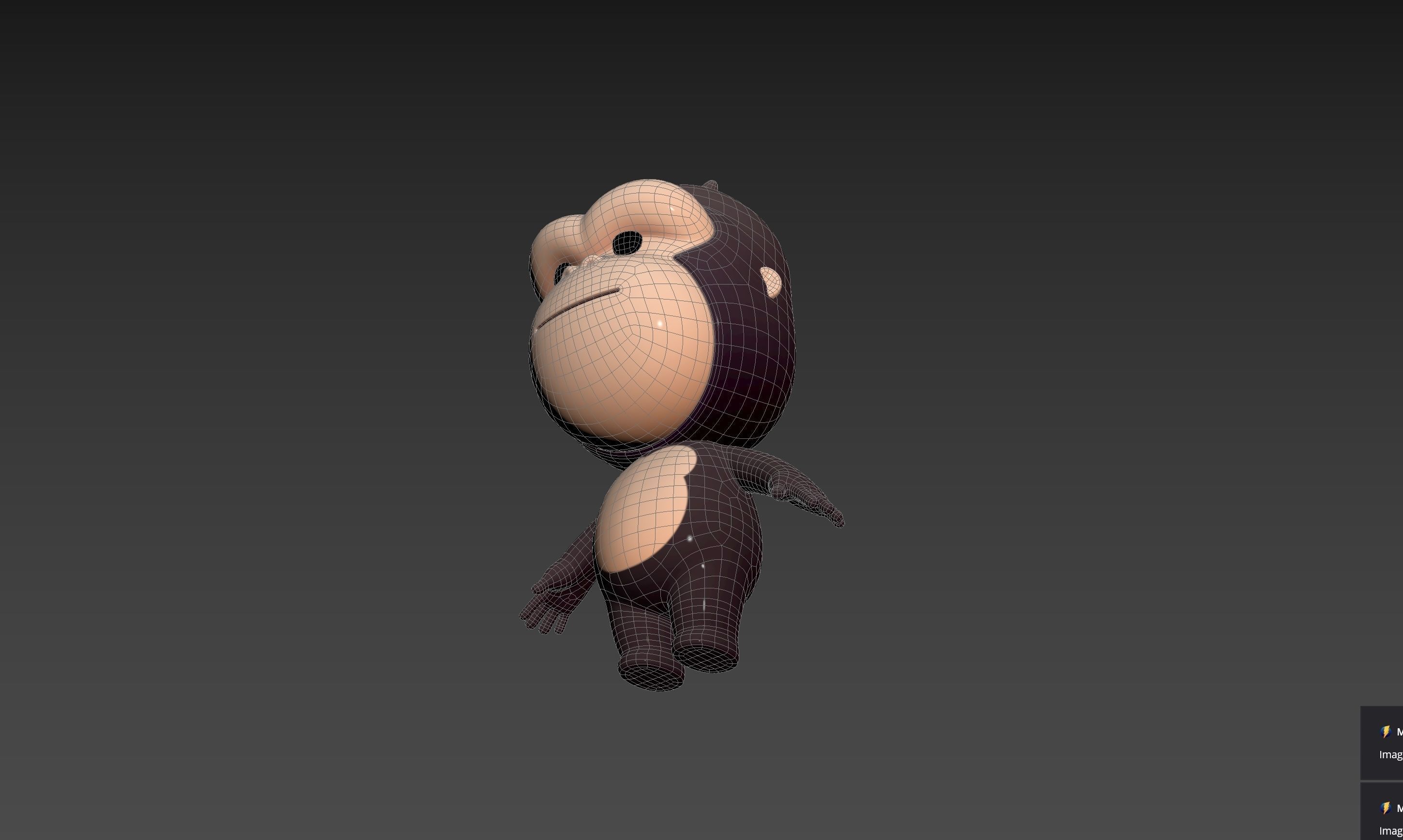 Character238 Gorilla 3D model_26