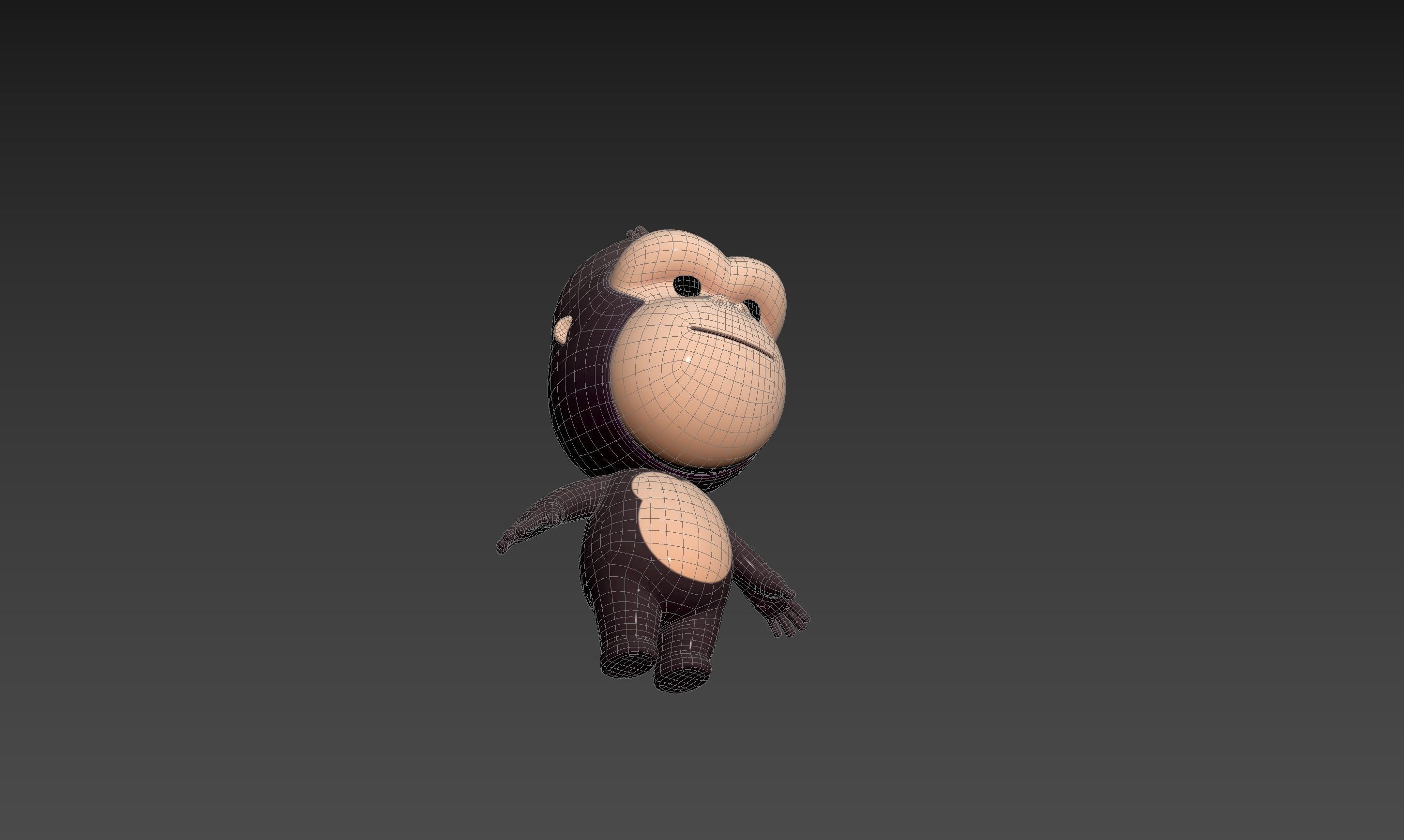 Character238 Gorilla 3D model_15