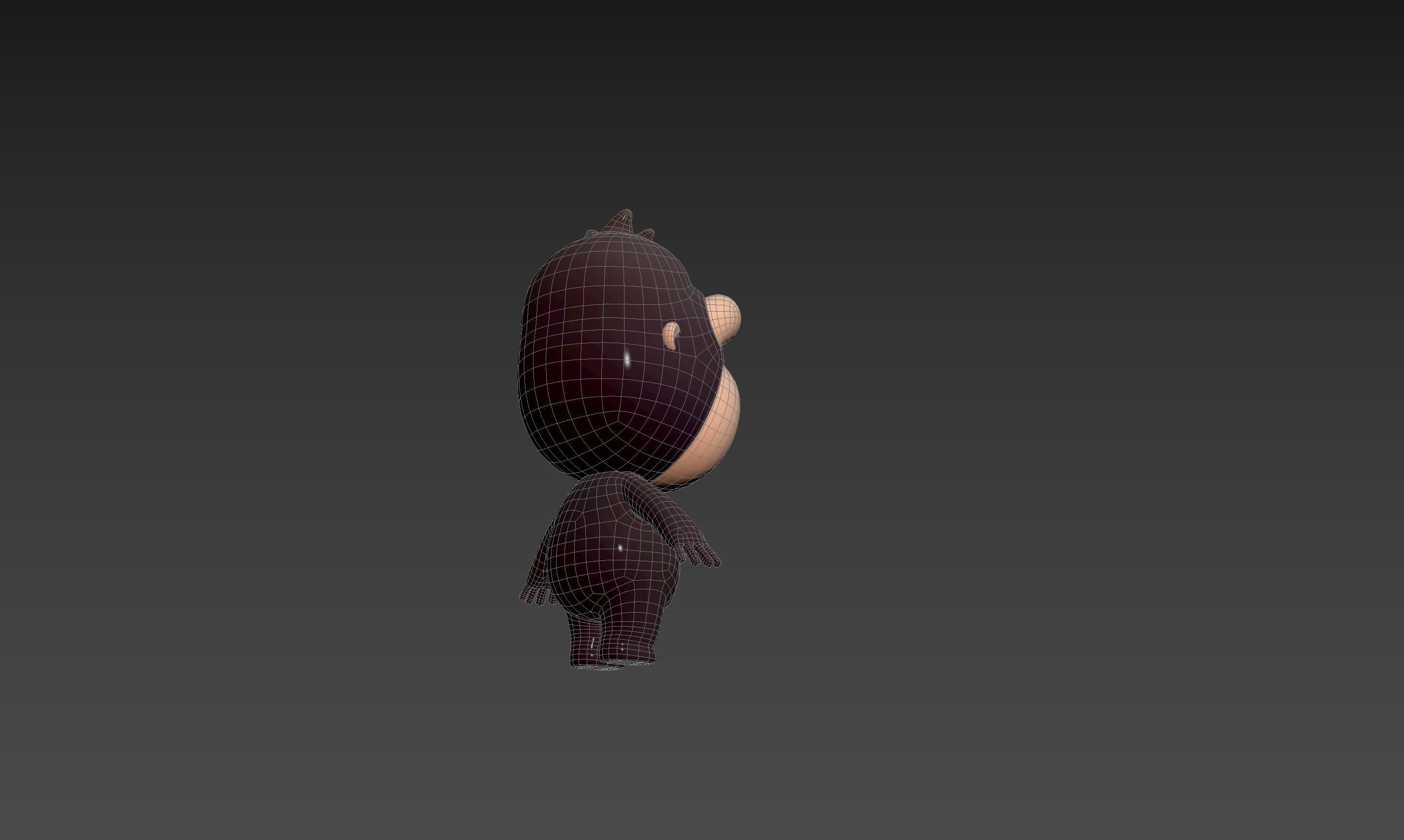 Character238 Gorilla 3D model_20