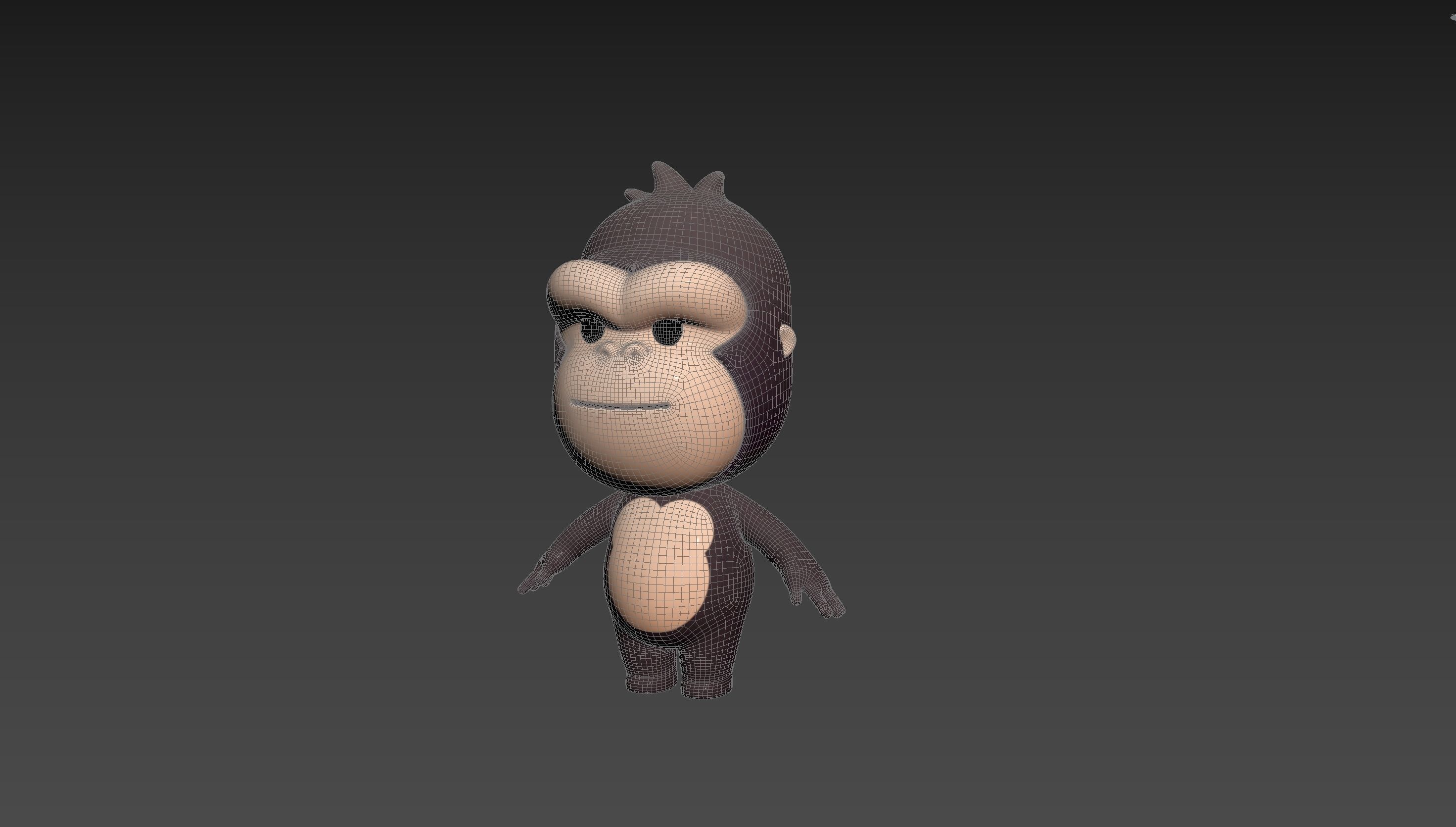 Character238 Gorilla 3D model_12